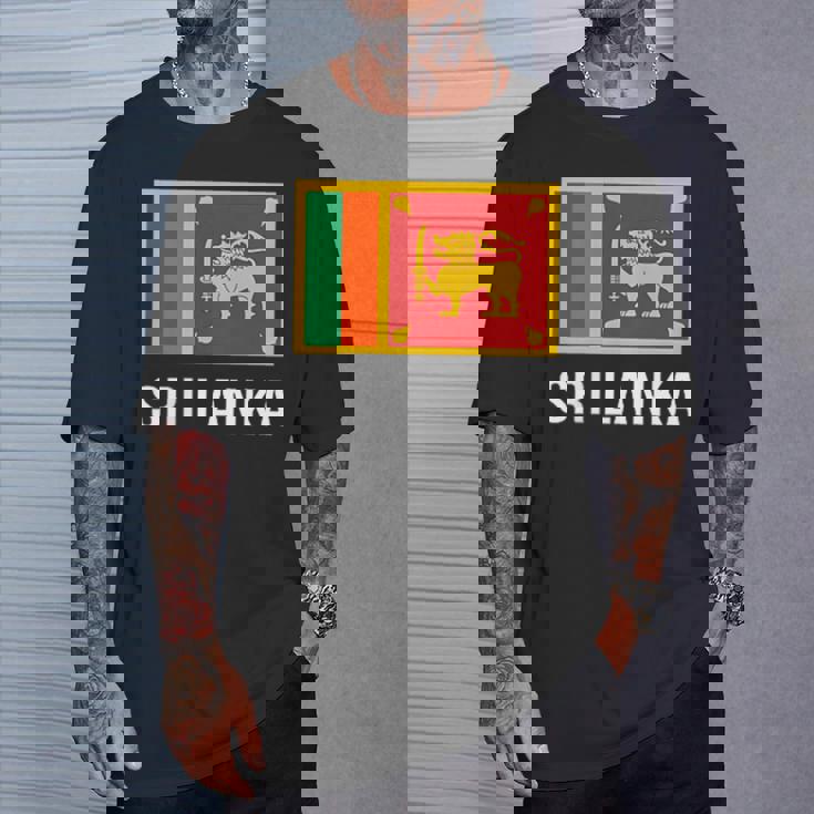 スリランカ国旗シャツ スリランカ Tシャツ 彼への贈り物