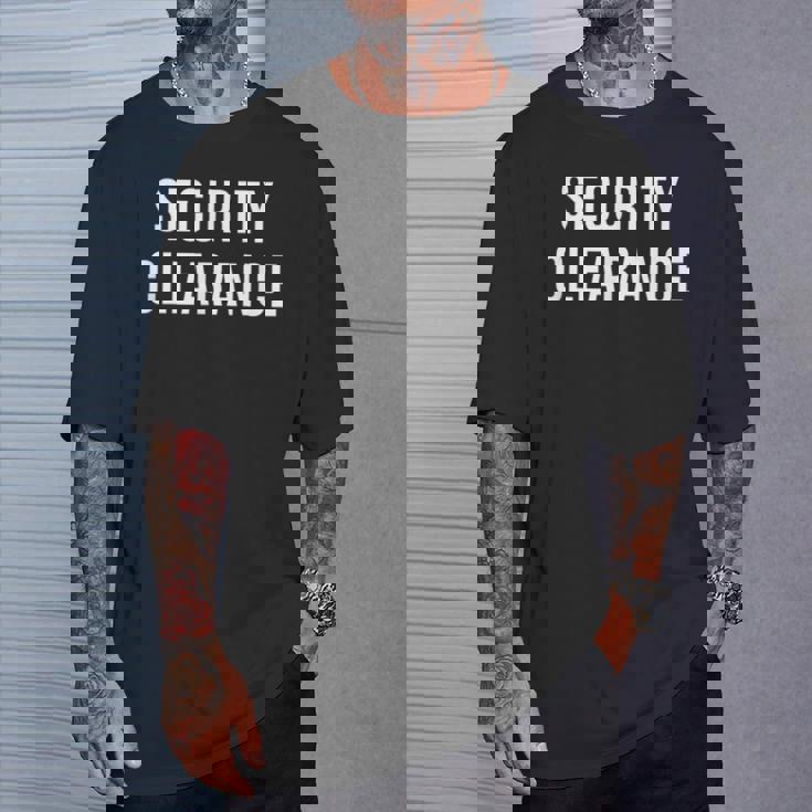 セキュリティクリアランス Tシャツ 彼への贈り物