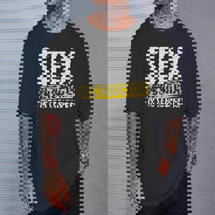 セックス教師のためのセックスインストラクター Tシャツ 彼への贈り物