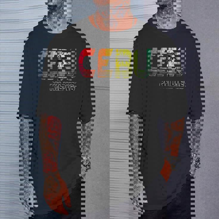 セブ島 フィリピンのセブ市 Tシャツ 彼への贈り物