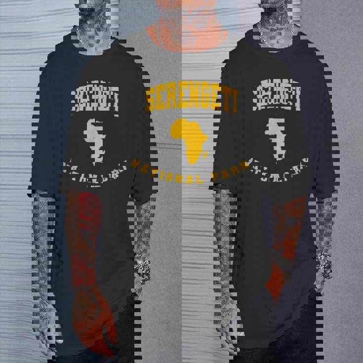 セレンゲティ国立公園 アフリカ Tシャツ 彼への贈り物