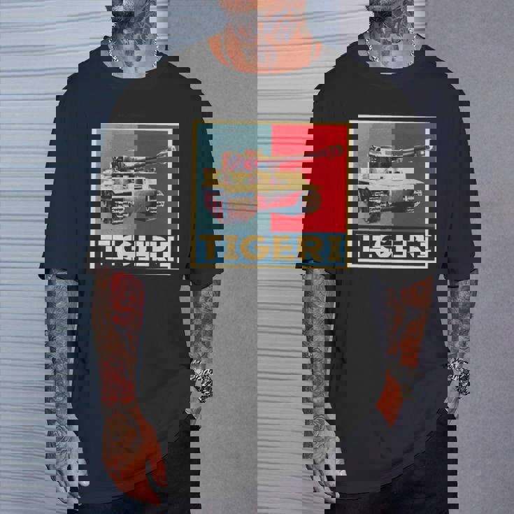 タイガー1装甲vi戦車 Ww2 ドイツ装甲車両 Afvアート 長袖tシャツ Tシャツ 彼への贈り物