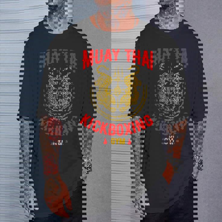 タイガームエタイキックボクシングジムmmaトレーニングギフト Tシャツ 彼への贈り物