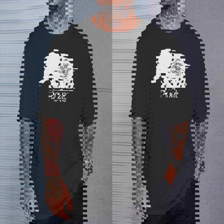 タイプーケット 象 グラフィック タイ土産 旅行ギフト Tシャツ 彼への贈り物