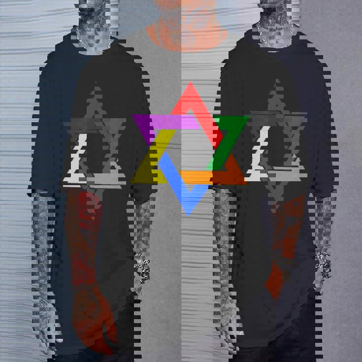 ダビデの星 Lgbt Tシャツ 彼への贈り物