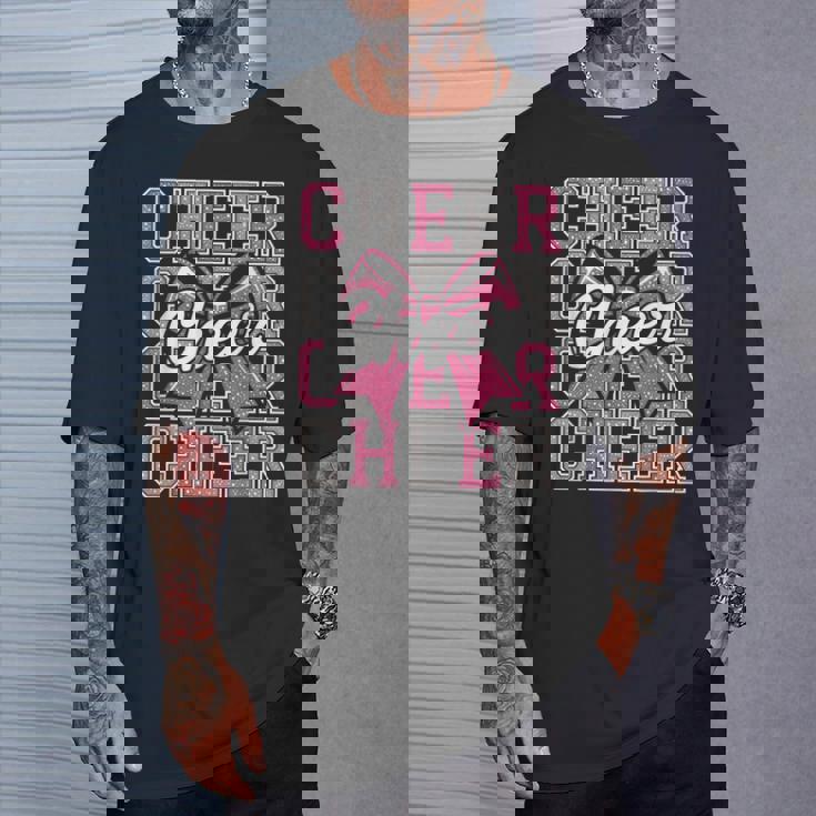 チア コケット 弓 チアリーダー チアリーダー チアガール キッズ Tシャツ 彼への贈り物