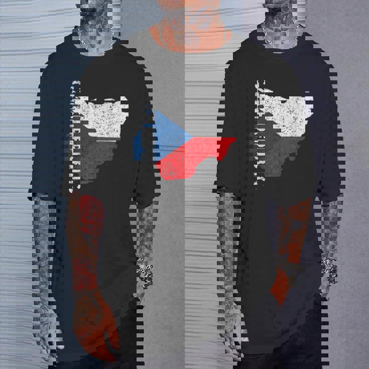 チェコ共和国 チェコ 国旗 チェコ ルーツ 地図 チェコ プライド Tシャツ 彼への贈り物