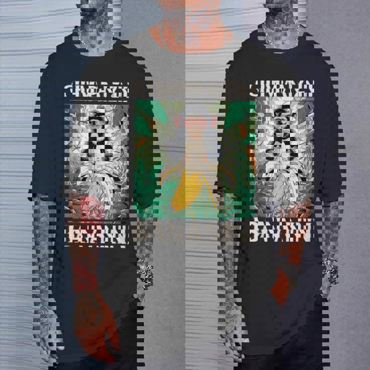 チンパンジーニ バナニーニ イタリアン ブレイン ロート ミーム Tシャツ 彼への贈り物