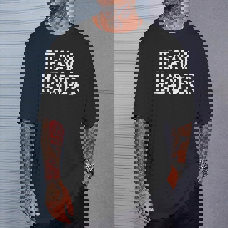 チームリーダー Tシャツ 彼への贈り物