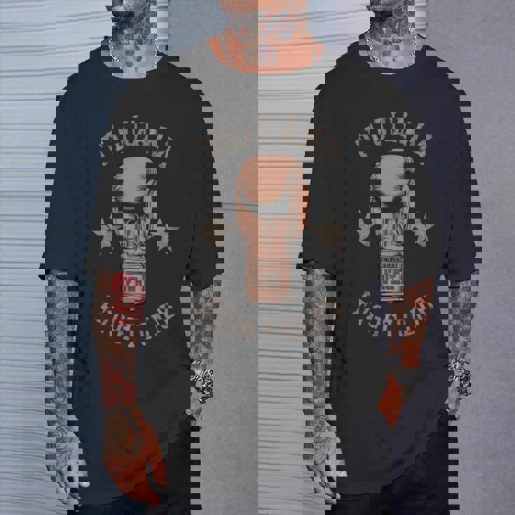 ティファナボクシングクラブ メキシコボクシングキングチャカルムクス 長袖tシャツ Tシャツ 彼への贈り物