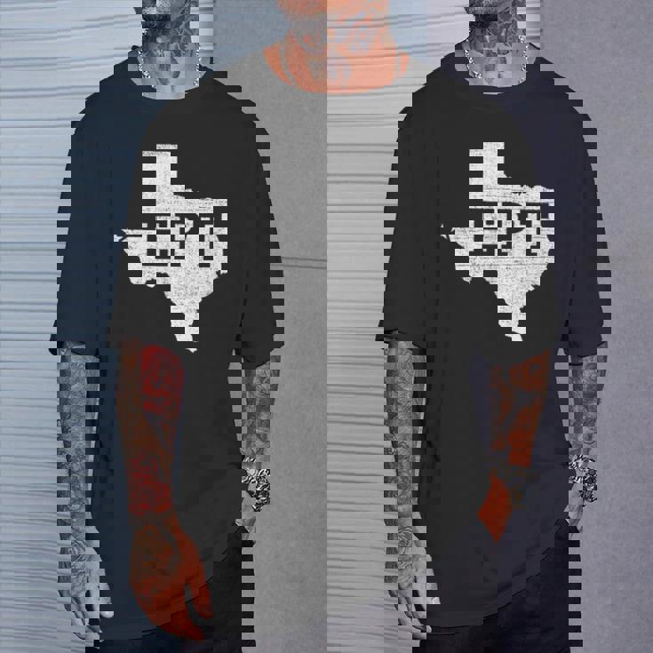 テキサスシルエットのept El Paso Txデザイン。 Tシャツ 彼への贈り物