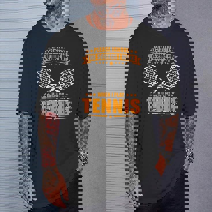 テニスノイズ-面白いテニスシャツ Tシャツ 彼への贈り物