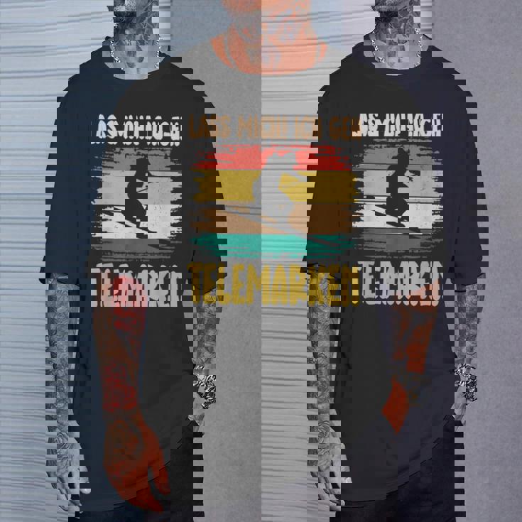 テレマーク Lass Mich Ich Geh Telemarken スキー Tシャツ 彼への贈り物