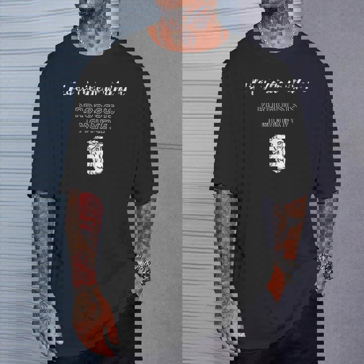 テングザルがいれば人生はもっと良くなる Tシャツ 彼への贈り物