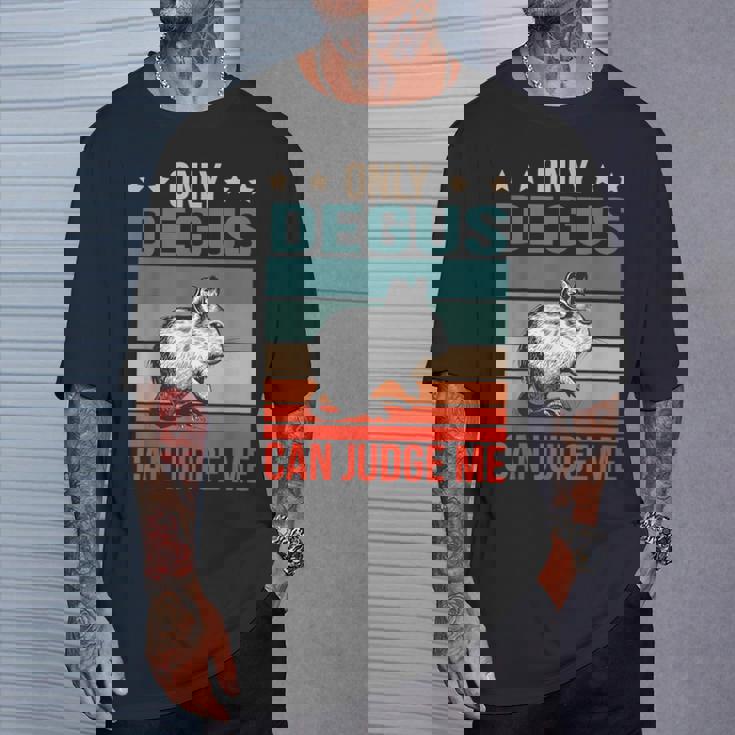 デグーは私を判断できる 齧歯類 デグー Tシャツ 彼への贈り物