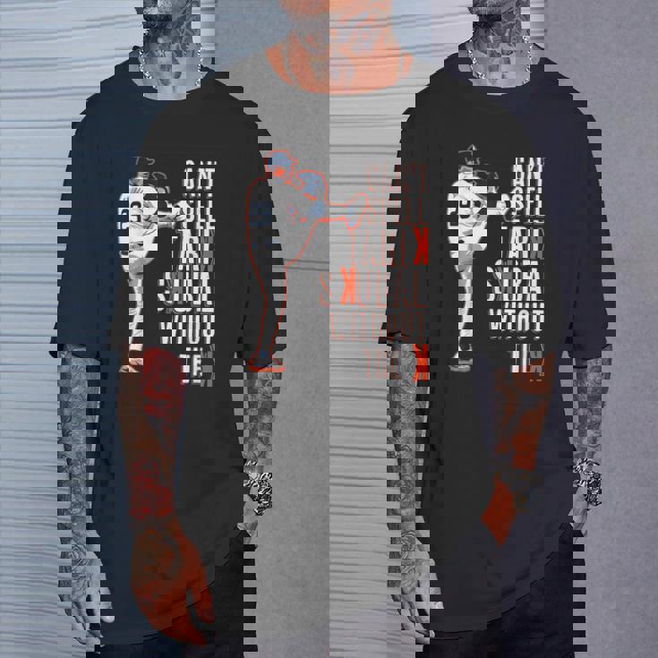 デトロイト・タリック・スクーバル-Kなしではスクーバルは綴れない Tシャツ 彼への贈り物