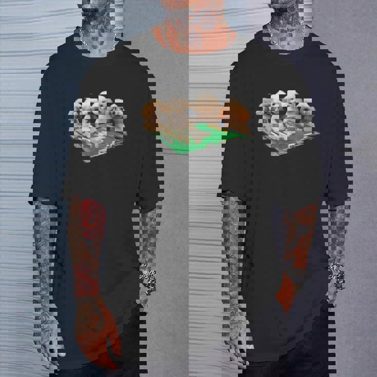 トイプードル 犬 麻雀 面白いtシャツ 文字入り メンズ おもしろ 面白い 服 おもしろグッズ ネタ 雀士 Tシャツ 彼への贈り物