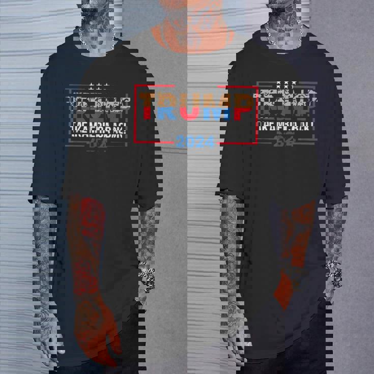 トランプ 2024 アメリカを取り戻す トランプ大統領 Tシャツ 彼への贈り物