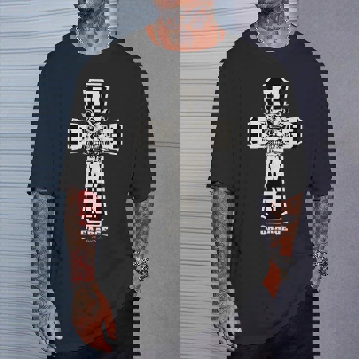 メンズ ドッグタウン ガレージ クロス クリスチャン 長袖tシャツ Tシャツ 彼への贈り物