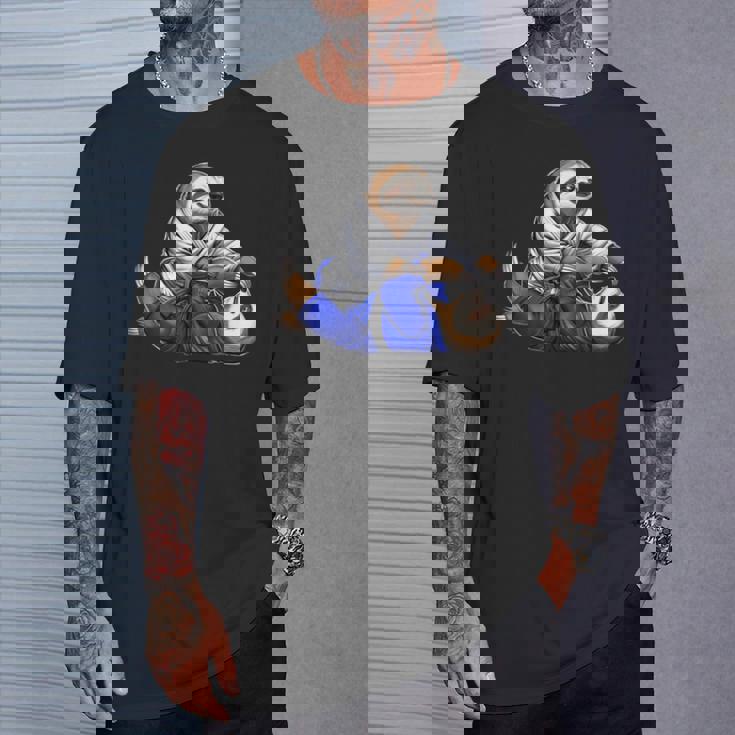 ナマケモノ ブラジリアン柔術 Bjj グラップリング 柔道 武道 Tシャツ 彼への贈り物