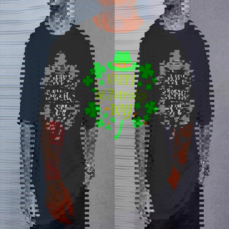 ハッピーセントパトリックデー レプラコーン コスチューム シャムロック キッズ ファミリー Tシャツ 彼への贈り物