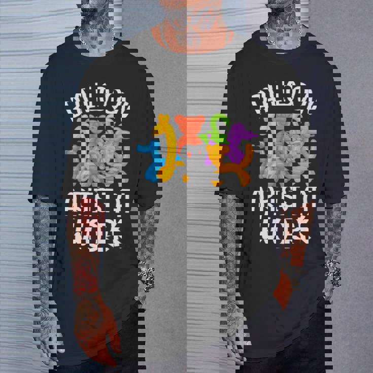 バルーンアート バルーンフェスティバル バルーンモデルの仕事 長袖tシャツ Tシャツ 彼への贈り物