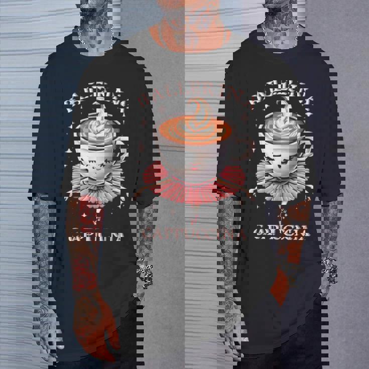 バレリーナ カプチーノ ミーム ブレイン イタリアン Tシャツ 彼への贈り物