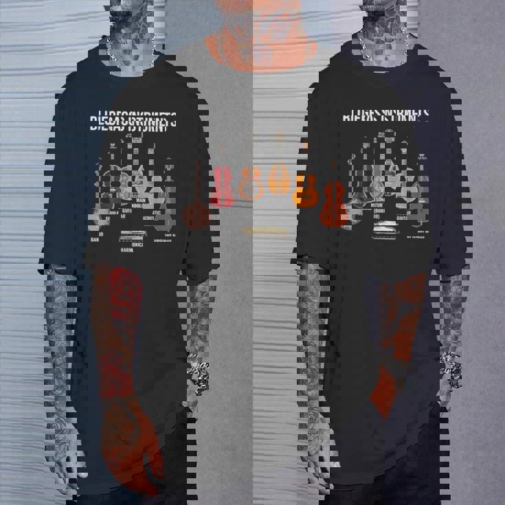 バンジョー ブルーグラス 楽器 ヴィンテージ 音楽 ファン バンジョー奏者 Tシャツ 彼への贈り物