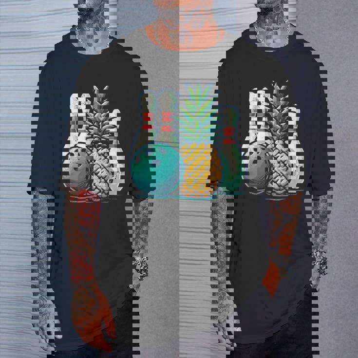 パイナップルボウリング Tシャツ 彼への贈り物