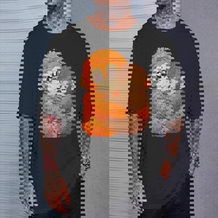 パンチくんとぬいぐるみ パンチザモンキー ニホンザル Tシャツ 彼への贈り物