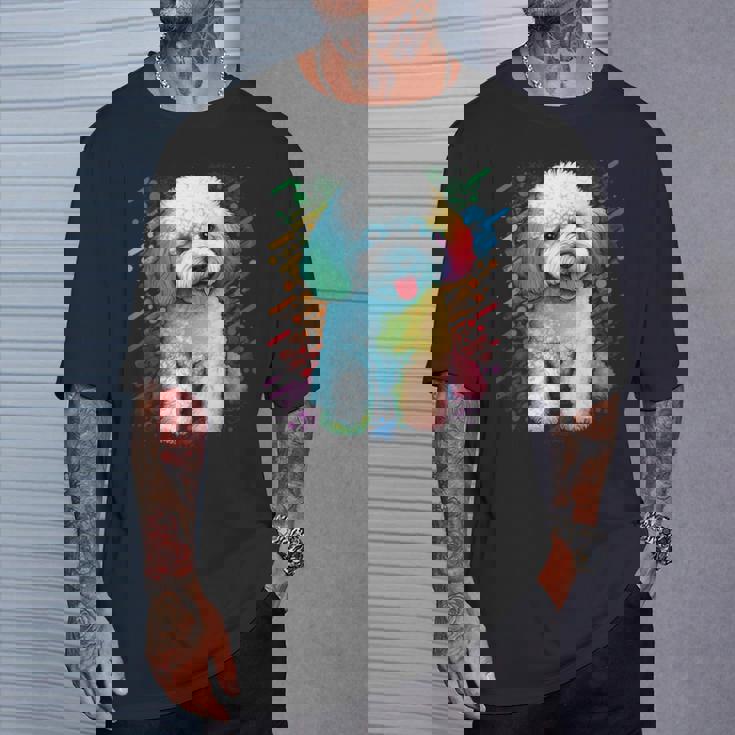 ビション・フリーゼ好きのかわいいビション・フリーゼの犬 Tシャツ 彼への贈り物