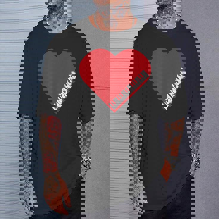 ピアノ ハート ピアノ 楽譜 ピアノスツール 鍵盤羽 Tシャツ 彼への贈り物