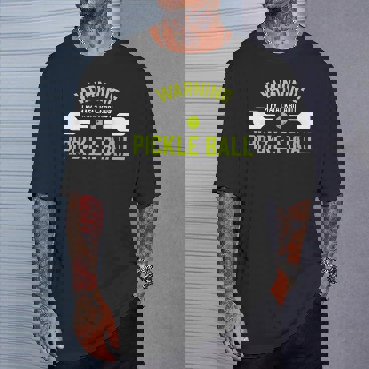 ピクルスボール 警告 面白い Tシャツ 彼への贈り物