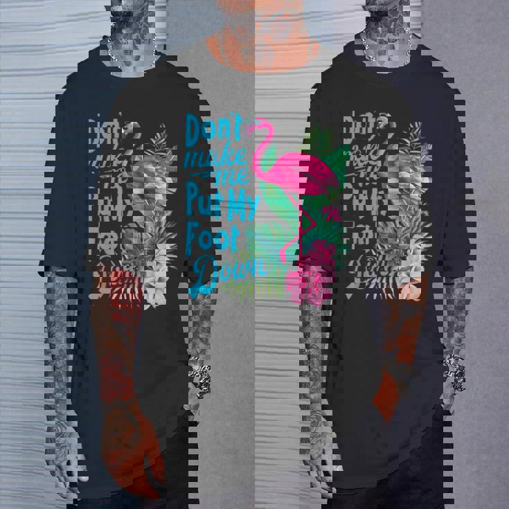 ピンクのフラミンゴ Tシャツ 彼への贈り物