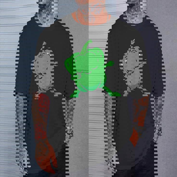 ピーマン ダビングベルペッパー 野菜 愛 ピーマン Tシャツ 彼への贈り物