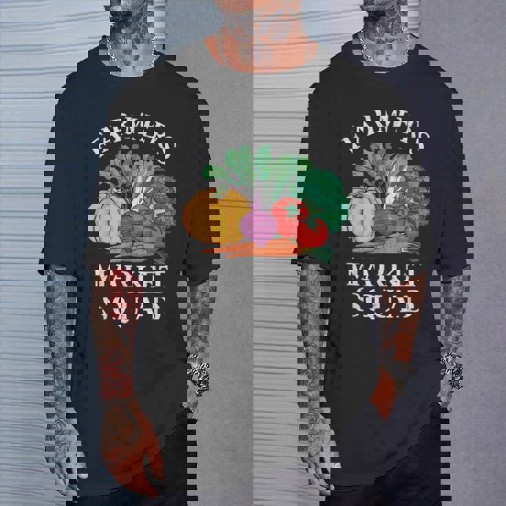 ファーマーズマーケット ファーマーズ 農業 農業 食品 野菜 Tシャツ 彼への贈り物