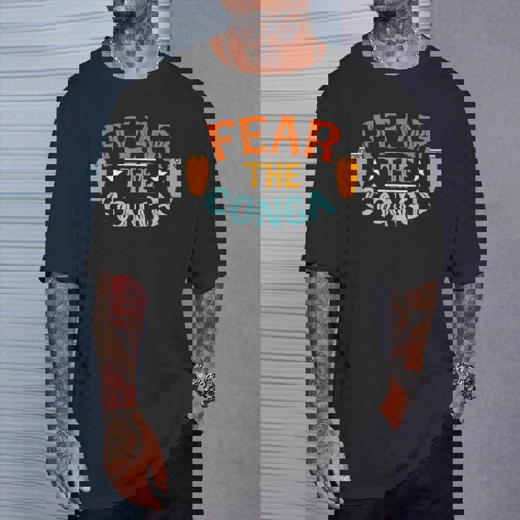 フィア ザ コンガ 不滅 コンガ 楽器 コンガ Tシャツ 彼への贈り物