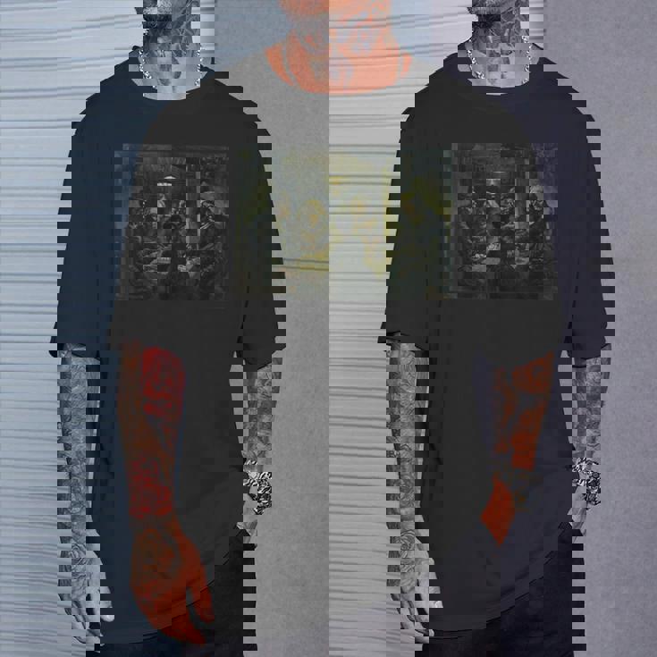 フィンセントファンゴッホのジャガイモを食べる人々 Tシャツ 彼への贈り物