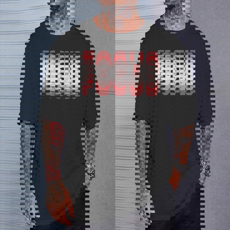 フォーカス 錯覚 ぼやけたトリッピー 長袖tシャツ Tシャツ 彼への贈り物