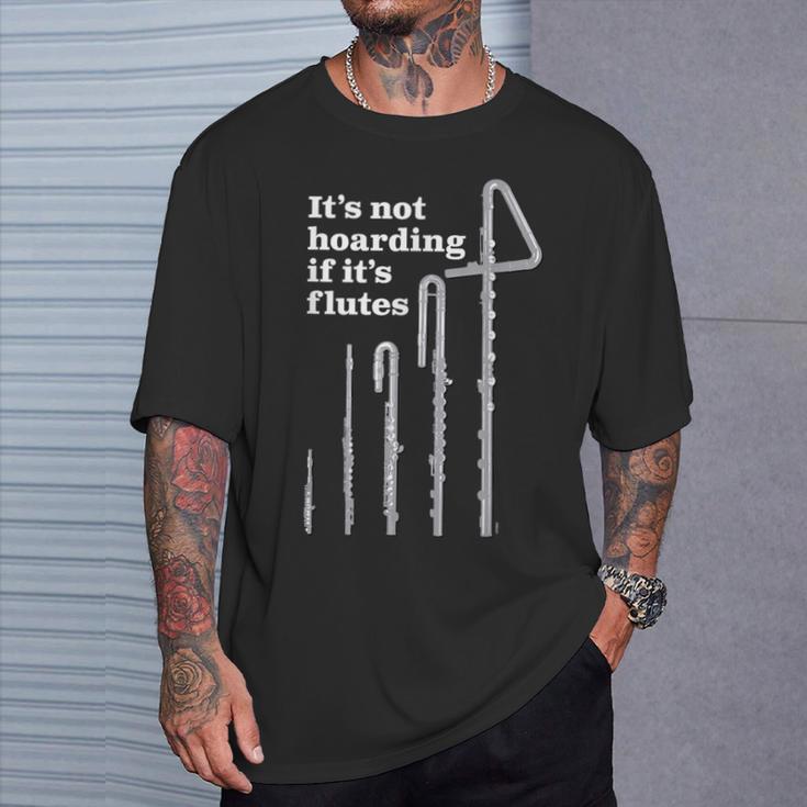フルートプレーヤーまたはフルートの先生のためのフルートユーモア面白いフルート Flute Meme Tシャツ 彼への贈り物