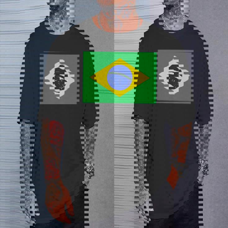 ブラジル レディース メンズ キッズ 左胸 ブラジル国旗 Tシャツ 彼への贈り物