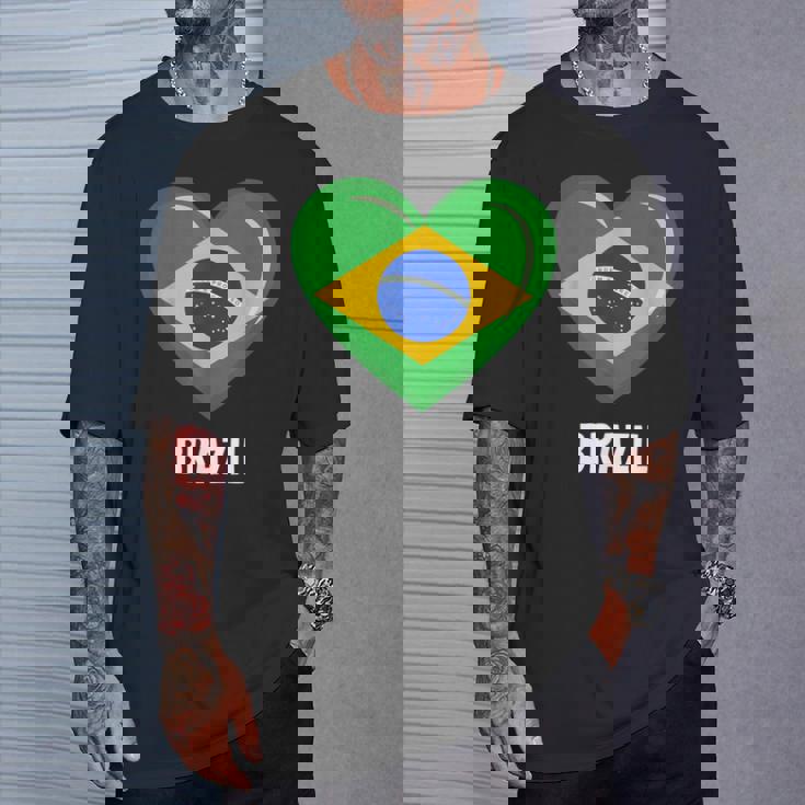 ブラジル国旗シャツ Tシャツ 彼への贈り物