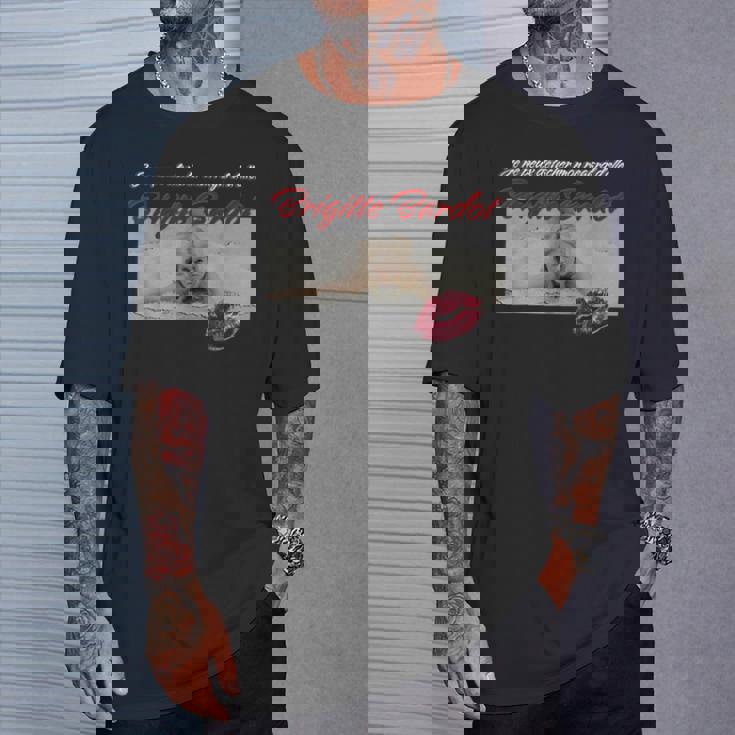 ブリジットバルドー_001 Tシャツ 彼への贈り物