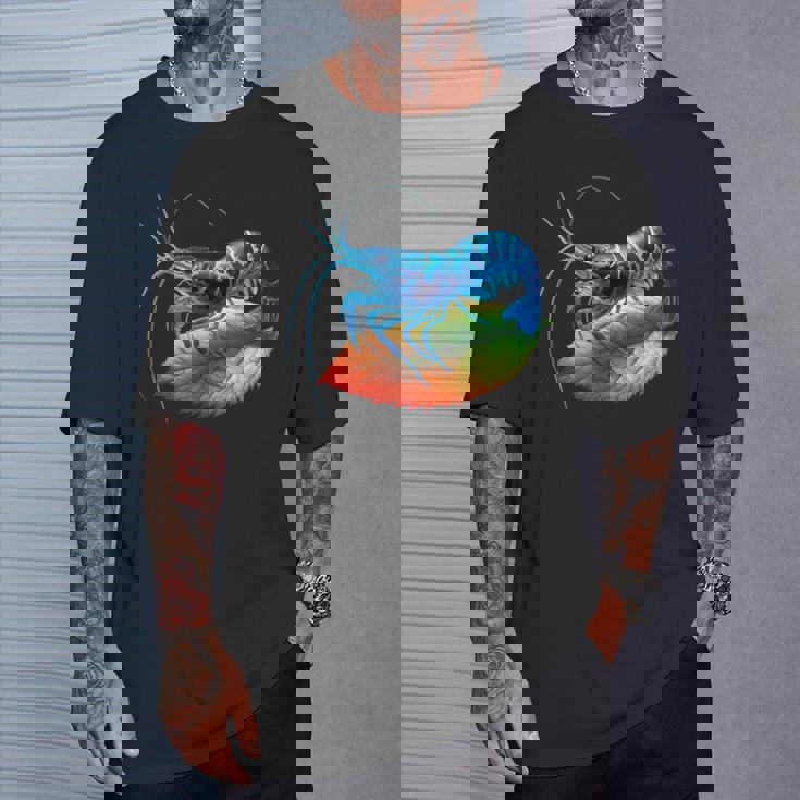 ブルーチェリー シュリンプ ブリーダー ネオカラディナ 淡水水槽 Tシャツ 彼への贈り物