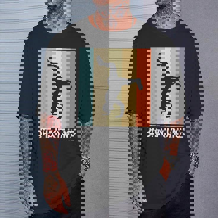 ブレイクダンス I レトロ I ダンサー ヒップホップダンス ブレイクダンス Tシャツ 彼への贈り物