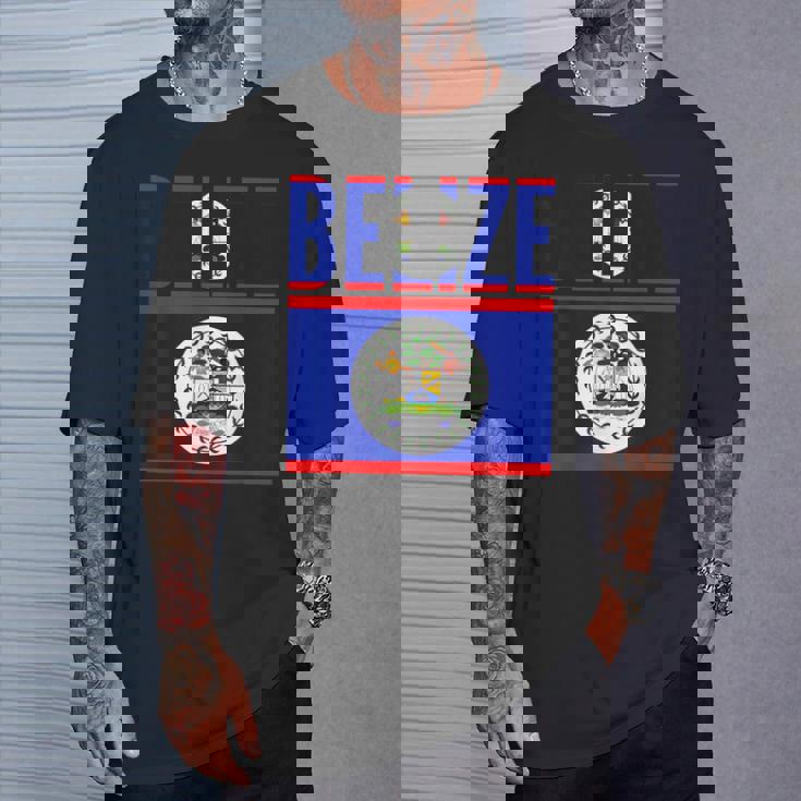 ベリーズ ベリーズの国旗 Tシャツ 彼への贈り物