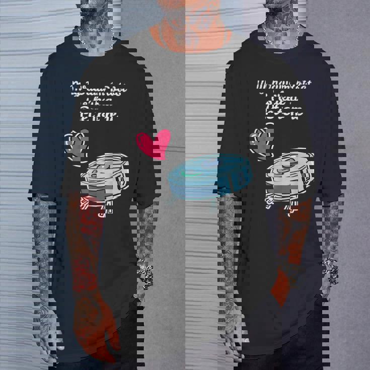 ペットのように ロボット掃除機 ロボット掃除機 Tシャツ 彼への贈り物