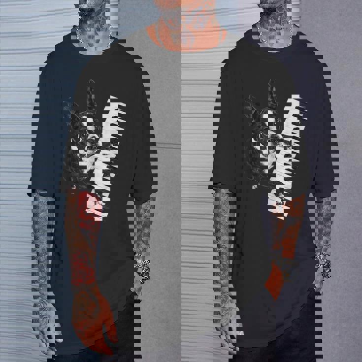 ボストンテリア ピアノ ピアニスト 犬好き Tシャツ 彼への贈り物