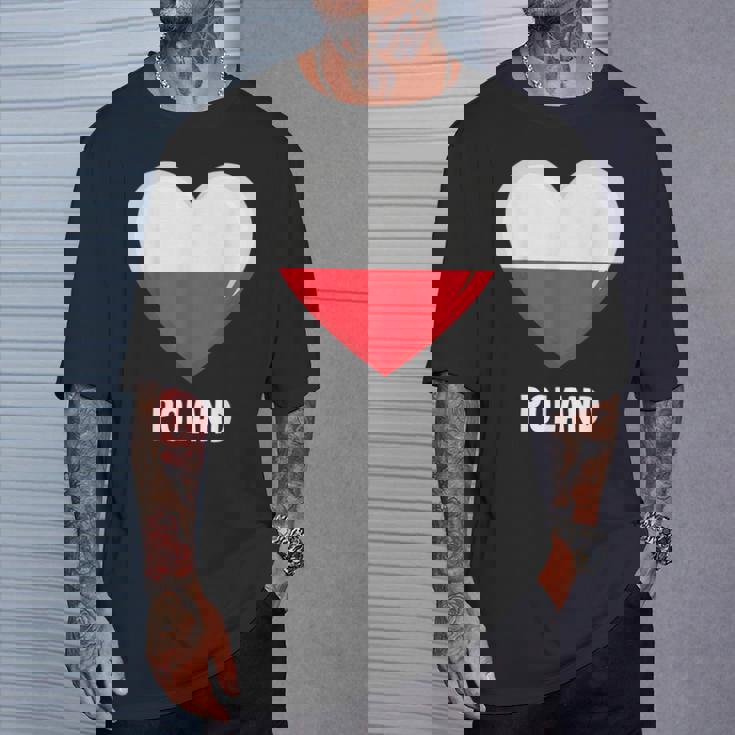 ポーランド国旗シャツ Tシャツ 彼への贈り物