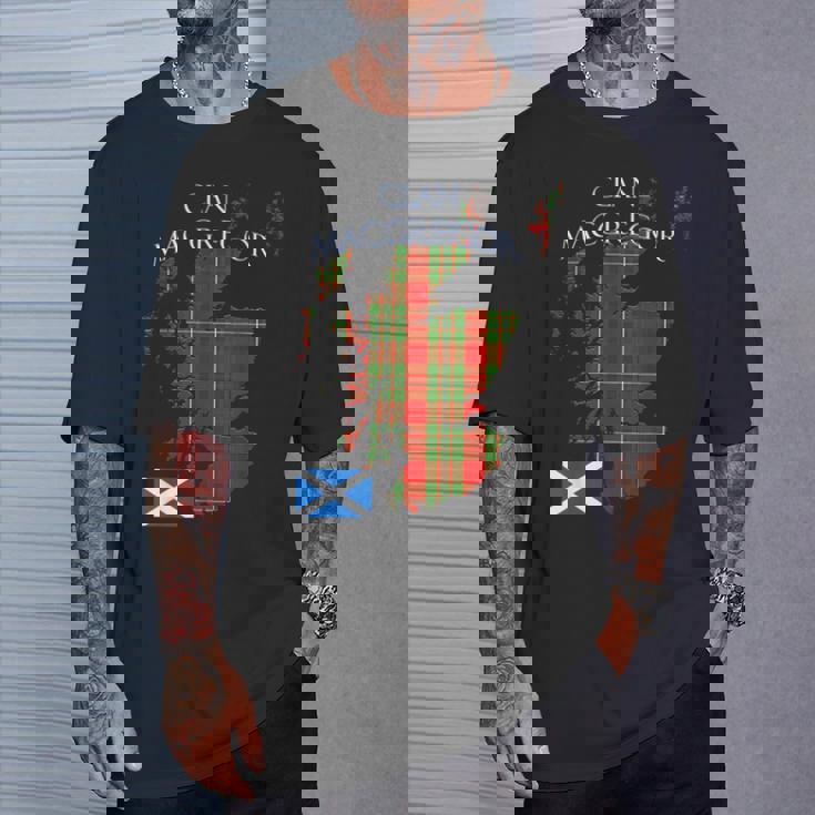 マクレガー スコットランド タータン スコットランド Tシャツ 彼への贈り物